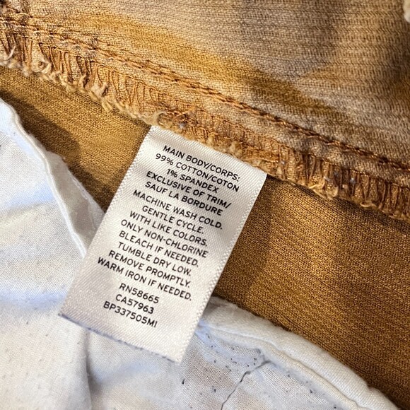 BP Brass Plum Nordstrom Brown Corduroy Mini Skirt A-Line Small - Picture 5 of 6